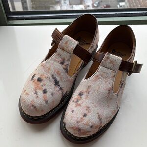 Dr. Marten T-Bar Shoe 'Multi/Butterscotch'